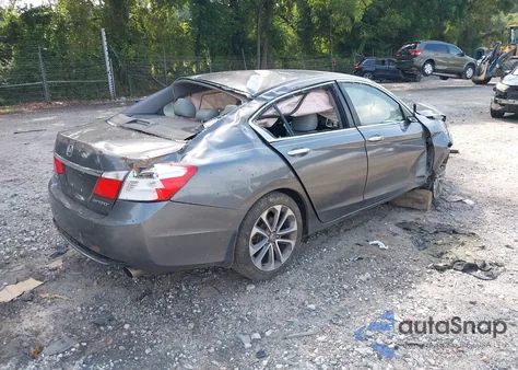 2015 Honda Accord Sport из США, поврежденный, VIN 1HGCR2F54FA036537